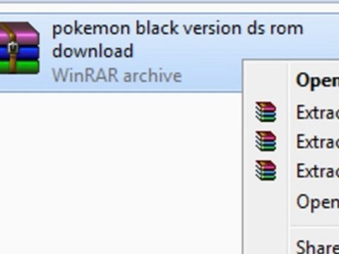 Pokemon Black & White NDS No$GBA Emulator - Full English Download