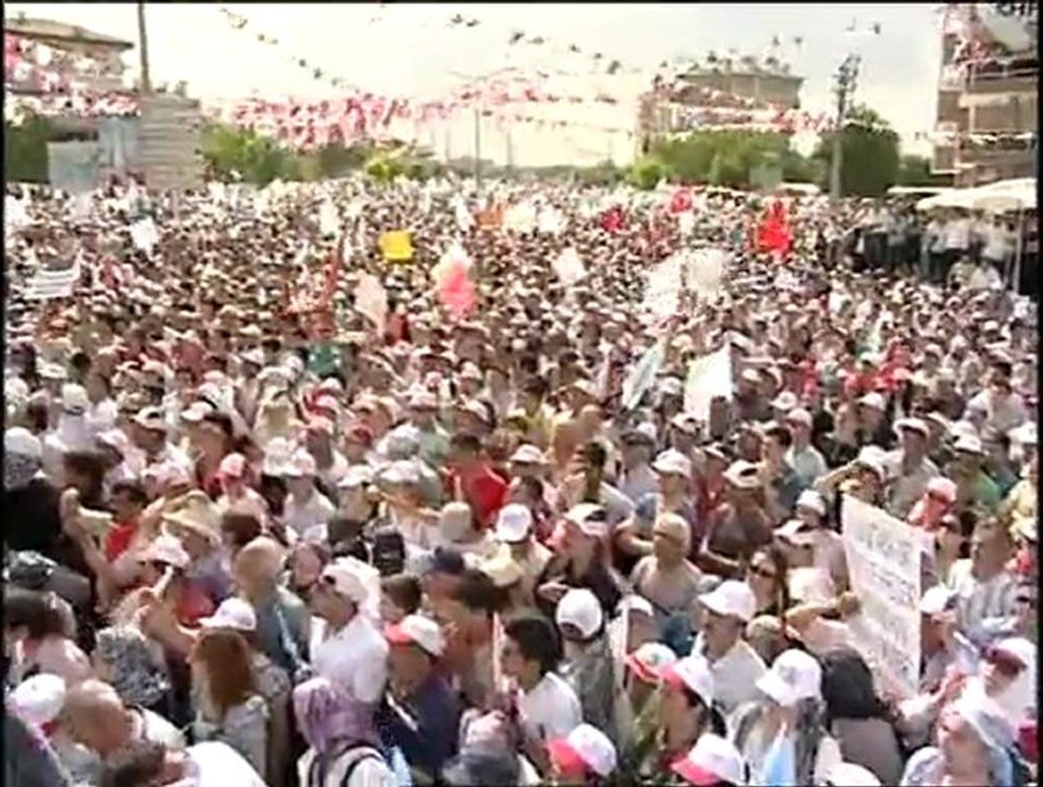 CHP Denizli Mitingi Kemal Kılıçdaroğlu Full Kalite LOGOSUZ 3/4