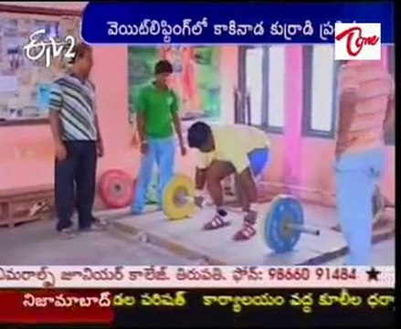 Kakinada weightlifter win 3 bronze medals in Asian Jr Champs