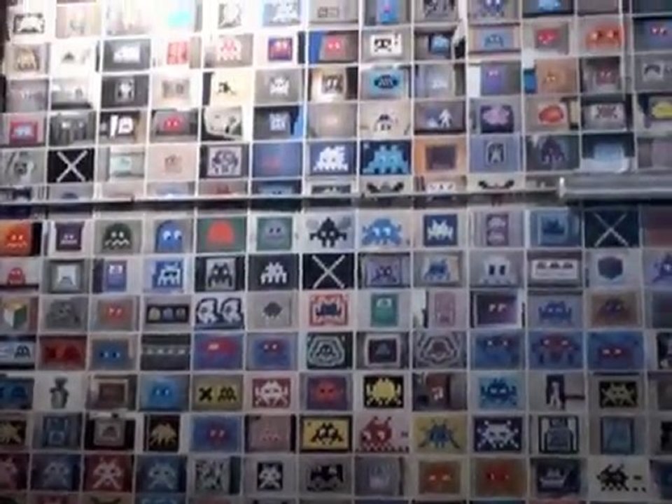 Space Invader La Générale Paris juin 2011 exposition