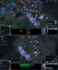 [SC2] nTzzzz Vs prOpGILLON : Views of 2 players Starcraft II :