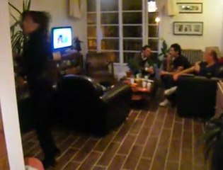 En soirée le 10.10.2009 sur In the closet de Michael jackson