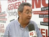 Ferrer critica la actitud del PP ante la Huelga