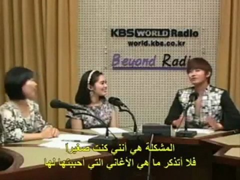 SS501 Heo Young Saeng @ Arabic Interview part 1