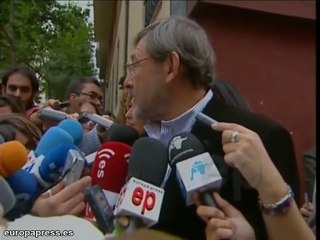 Jiménez vota en la Agrupación de Moncloa