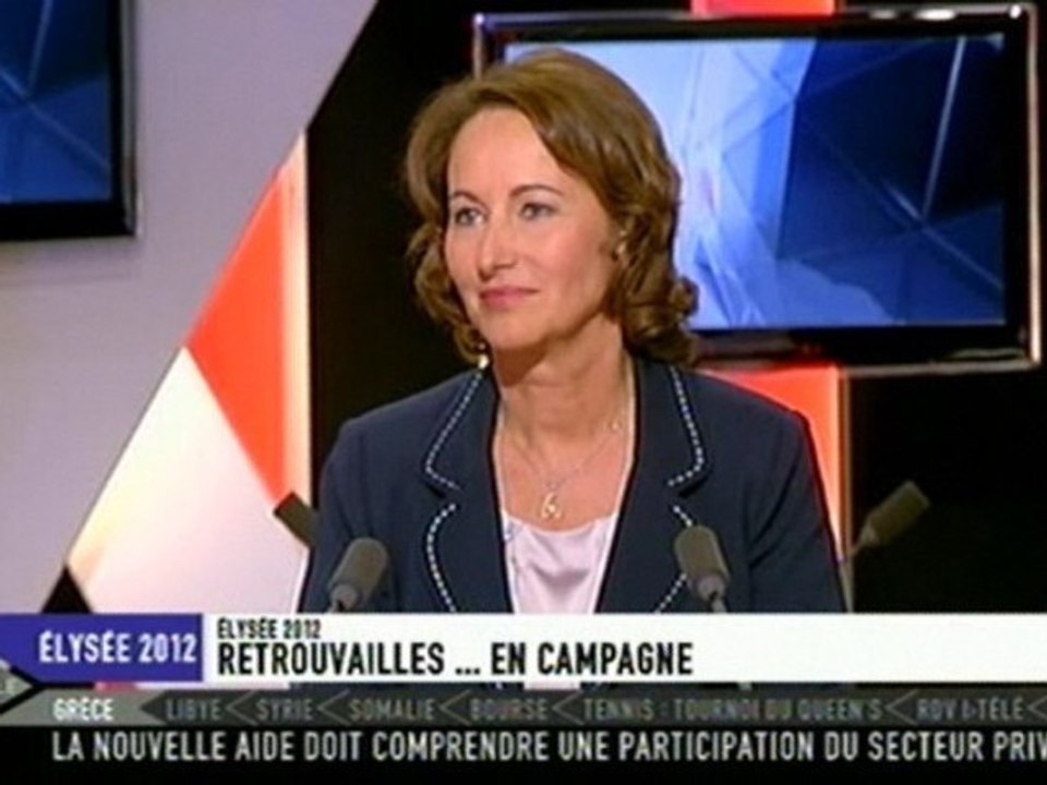 S.Royal invitée d' i>télé pour "Élysée 2012"