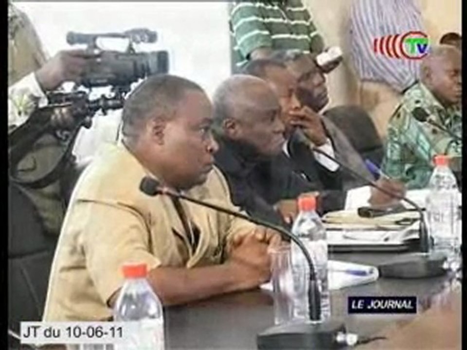 Constat sur l'avancement des travaux du port de Pointe-Noire