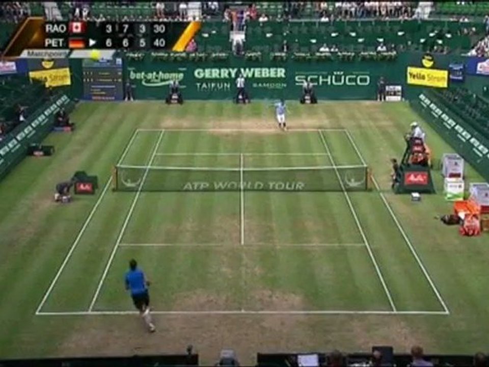 Halle - Petzschner piega Raonic ai quarti