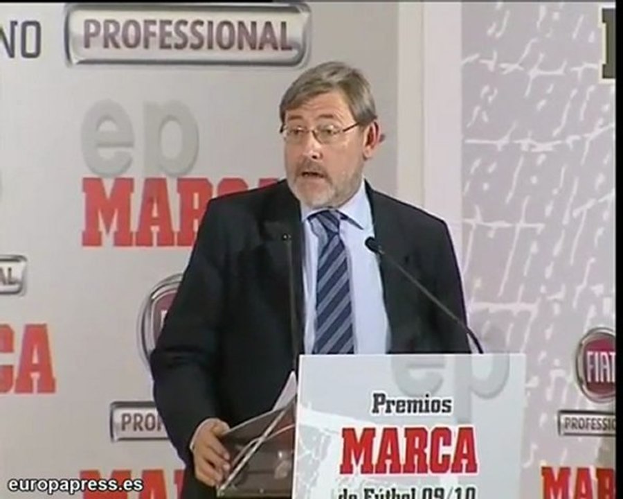 David Villa y Leo Messi, trofeos Zarra y Pichichi 2009-2010