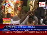 Now kanchi's golden lizard darshan in Srikalahasthi temple also!!