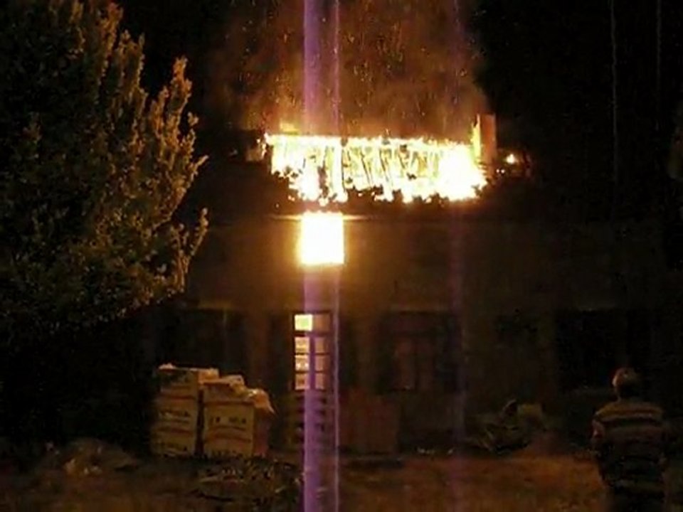 INCENDIE !