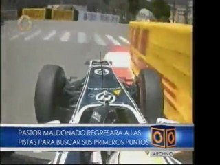 Pastor Maldonado en Canadá