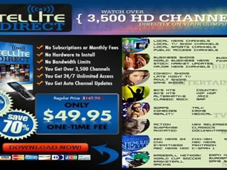 Why Subscribe to Satellite If You Can get Satellite Direct For $49.95 One-Time Fee
