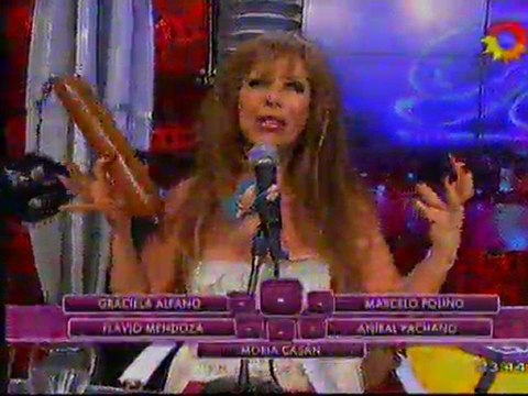 MÓNICA FARRO - BAILE Y PUNTAJE - BAILANDO 2011