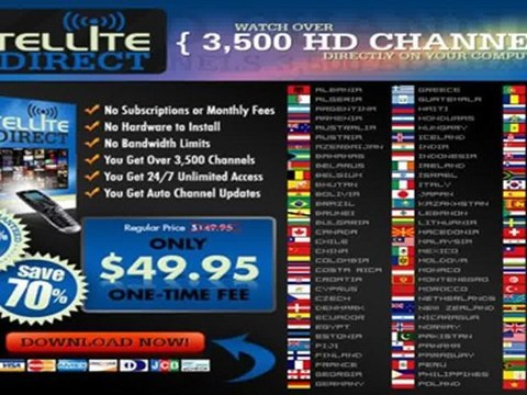 Satellite Direct TV For over 3,500 Channels
