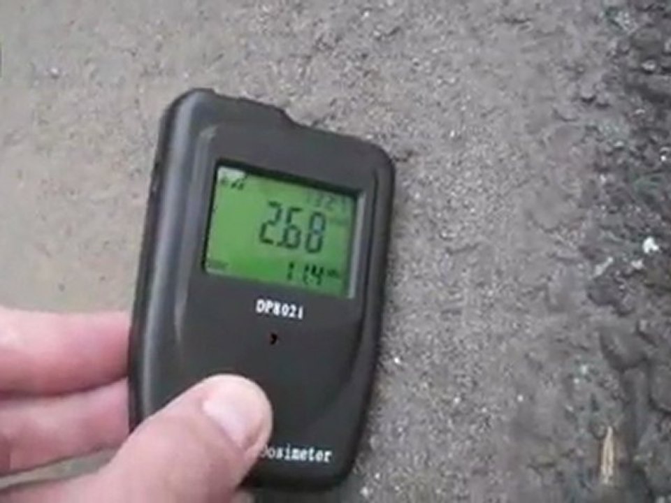 Radioaktivität in Japan - 220km südlich von Fukushima