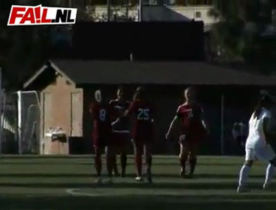 Torwart Eigentor macht Fail