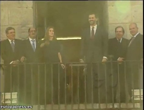 Los príncipes de Asturias visitan Medina del Campo