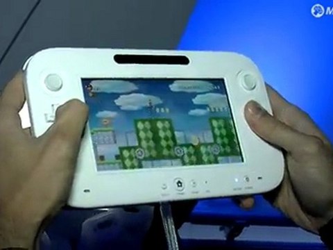 [E3 2011] Nacho Ortiz con Wii U (WII)