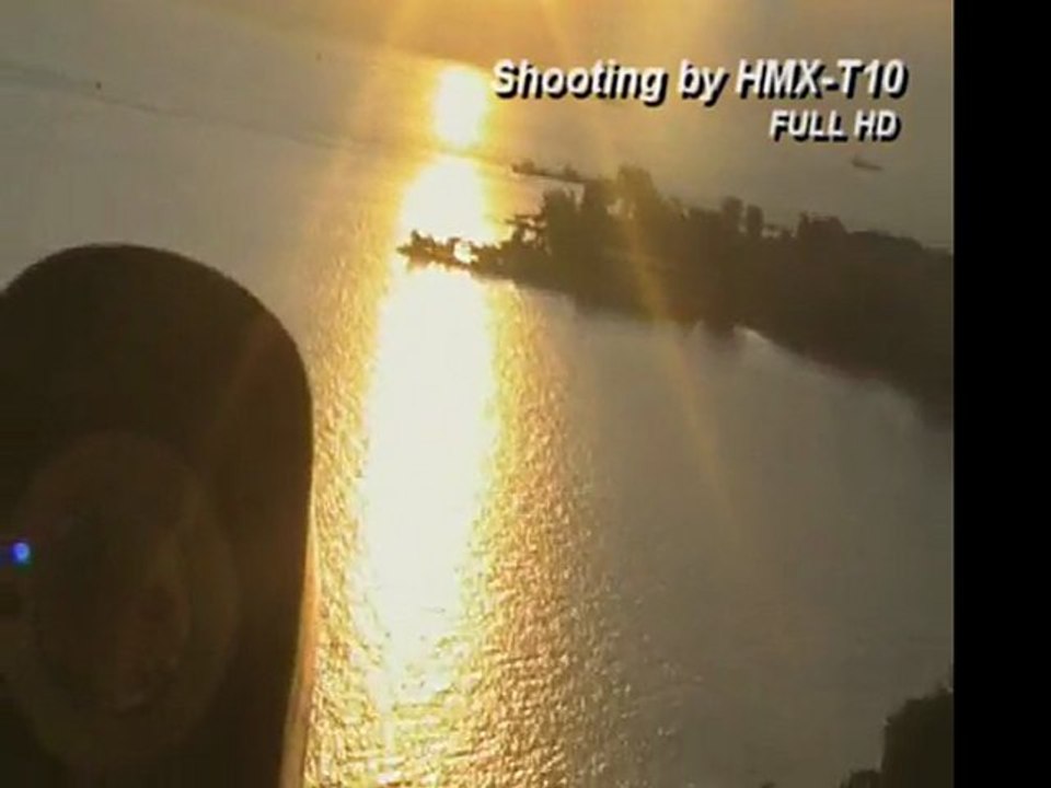 Beautiful sunset (Shooting by HMX-T10 - Full HD 1080/60i)