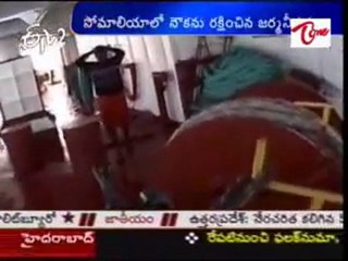 Nedarlands Navy saves Germany's Cargo Ship-( live captured video!!)