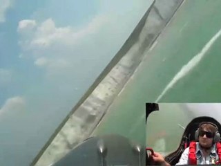 Fouga Magister Flight - over the india sea