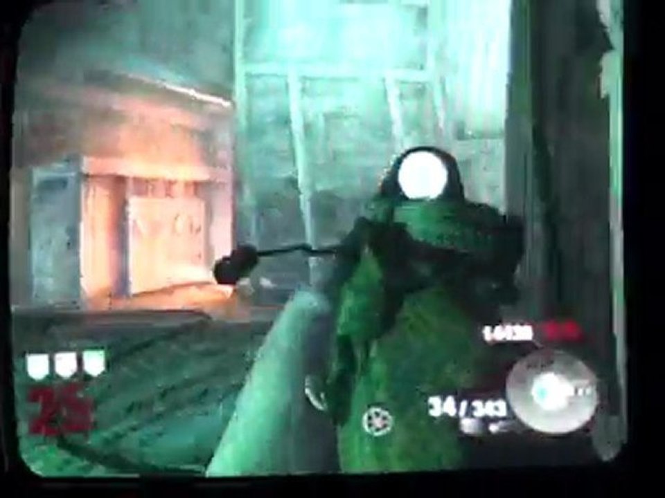 Over-doser Zombie sur kino der toten manche 25Et + (cod black ops) wii