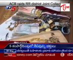 ACB raids RR district Joint Collector, Recover properties worth Rs.4 Crore