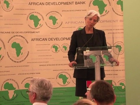 FMI: toujours confiante, Lagarde reçoit des soutiens africains