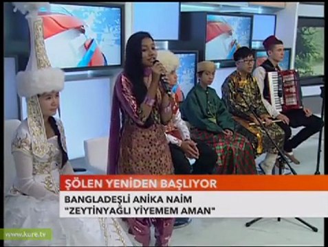 Zeytinyağlı yiyemem Anika Naim Bangladeş 9.Türkçe Olimpiyatı