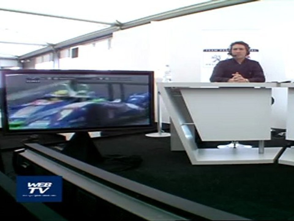 Peugeot 24H du Mans : Interview Jean-Karl Vernay
