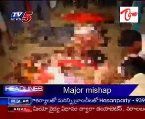 Today 08 AM Metro News HeadLines - 07th May 2010