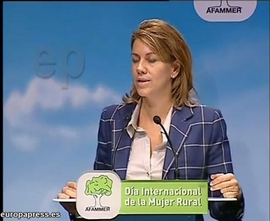 Cospedal: "Barreda habla mal de ZP cuando tiene miedo"