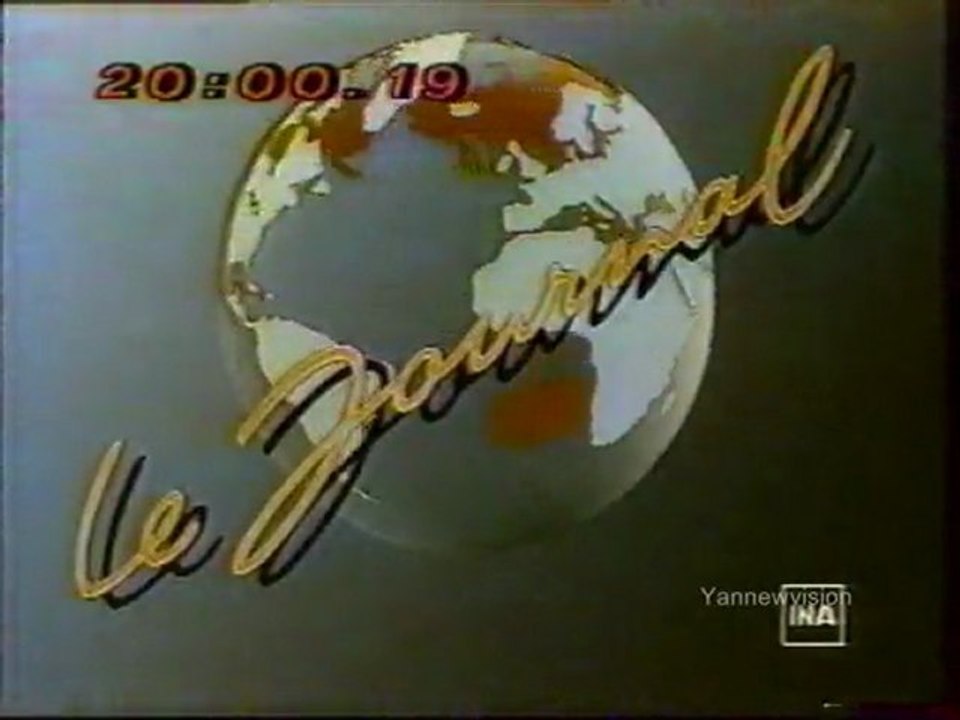 Antenne 2 - Générique Journal 20 Heures (Otages français au Liban) 1986