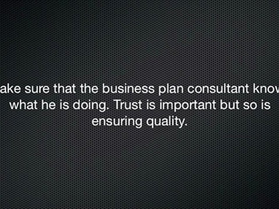 Business Plan Consulting Services | The Benefits To You