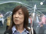 Protests mark three-month Fukishima anniversary
