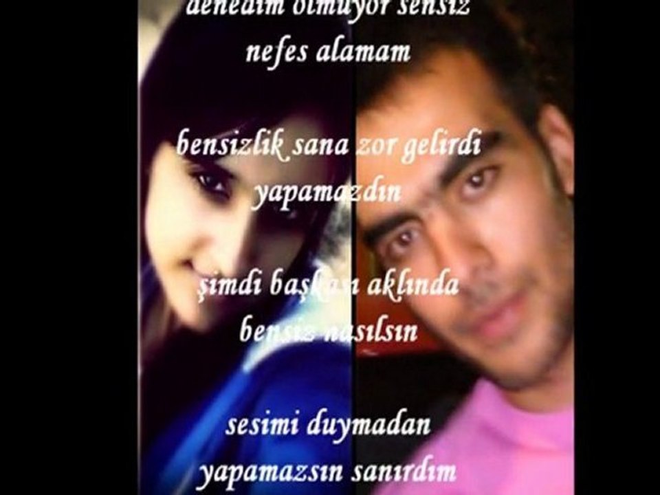senin için..