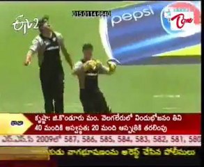 T20 WC Super 8s  New Zealand beat Pakistan by 1 run