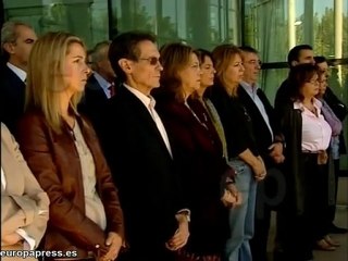 Minuto de silencio por mujer muerta en Getafe