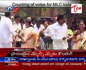 Counting of votes for MLC today