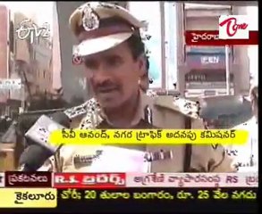 Trafic Police Special drive in City,control to public Ignorance in rules