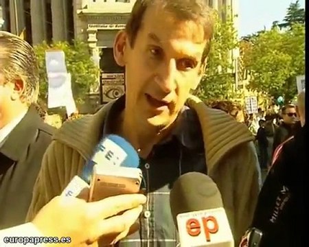 Marcha contra la pobreza en Madrid