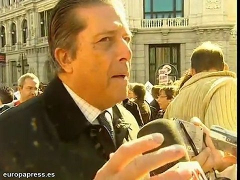 Marcha contra la pobreza en Madrid