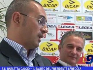 S.S. Barletta calcio | Il saluto del Presidente Sfrecola