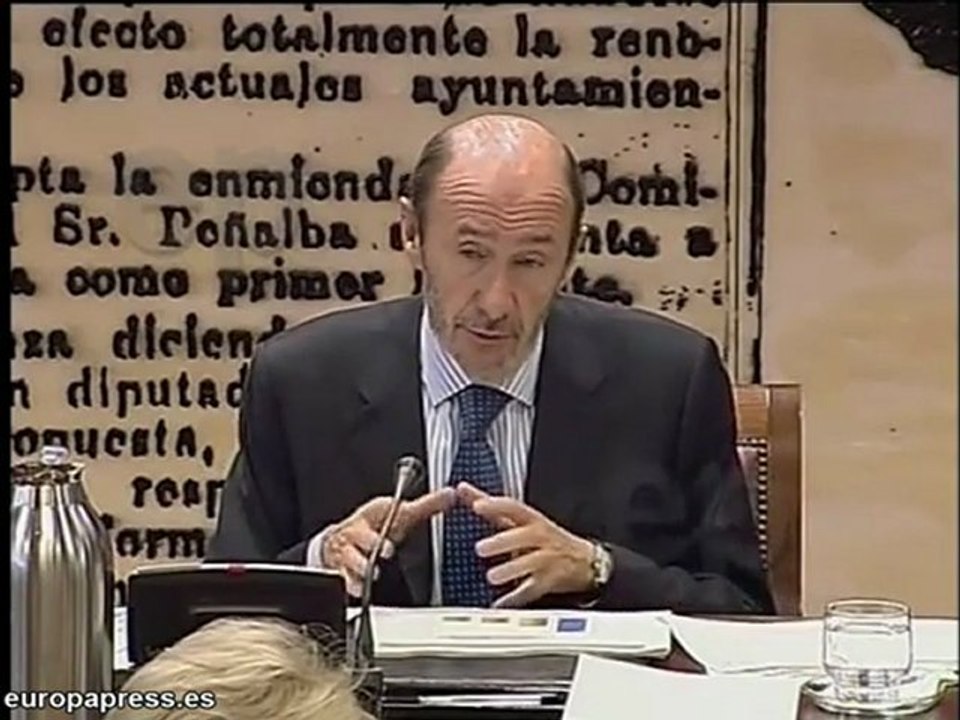 Rubalcaba huelga guardias civiles