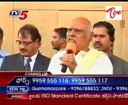 CM Rosaiah counter on Chandra Babu Naidu