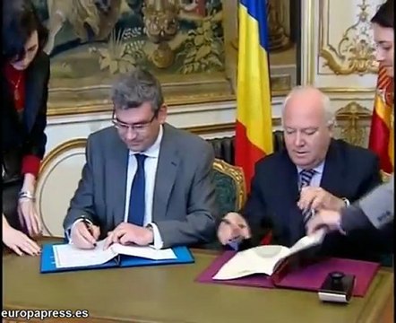 Moratinos se reune con Baconschi