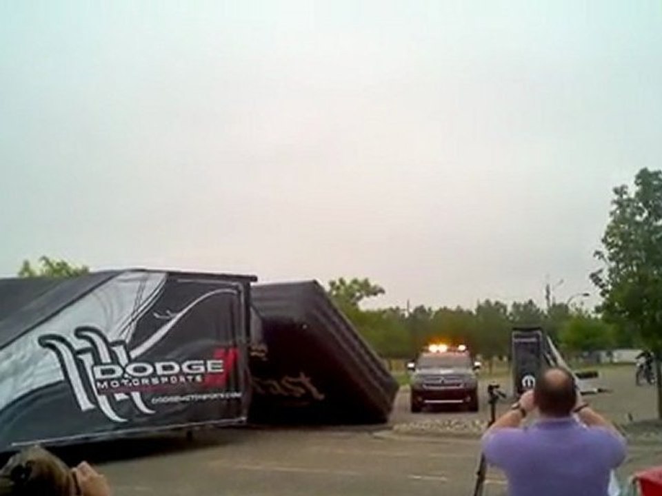 Chrysler Family Day 2011 Dodge Motor Sports Bike Stunt-Team.