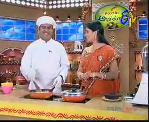 Abhiruchi - Recipes - Corn Kaju Fried Rice, Mango Jam & Gutti Potla Kaya - 02