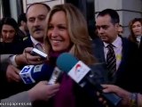 Zapatero y ministros salen del Congreso